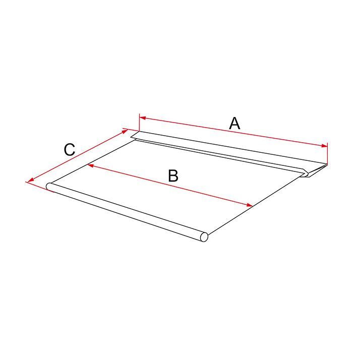 Fiamma CaravanStore 225 Lightweight Awning Royal Grey Fabric Caravan 06760A01R