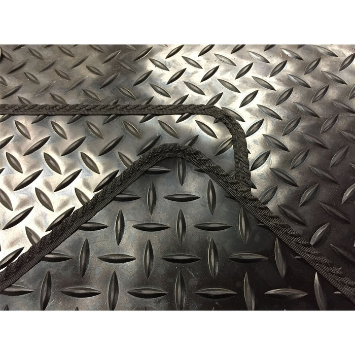 Tailored Rubber Car Mats for Audi A4 Cabriolet 05 ON Set of 4 With 8 Clips UKB4C  - Dynamic Drive