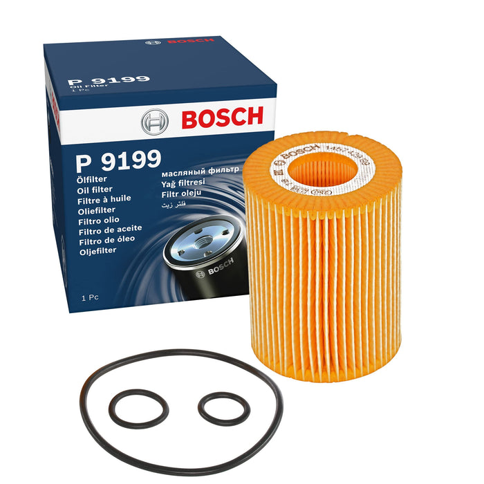 Genuine Bosch Car Oil Filter P9199 fits Vauxhall Astra CDTi - 1.7 - 04-09 145742