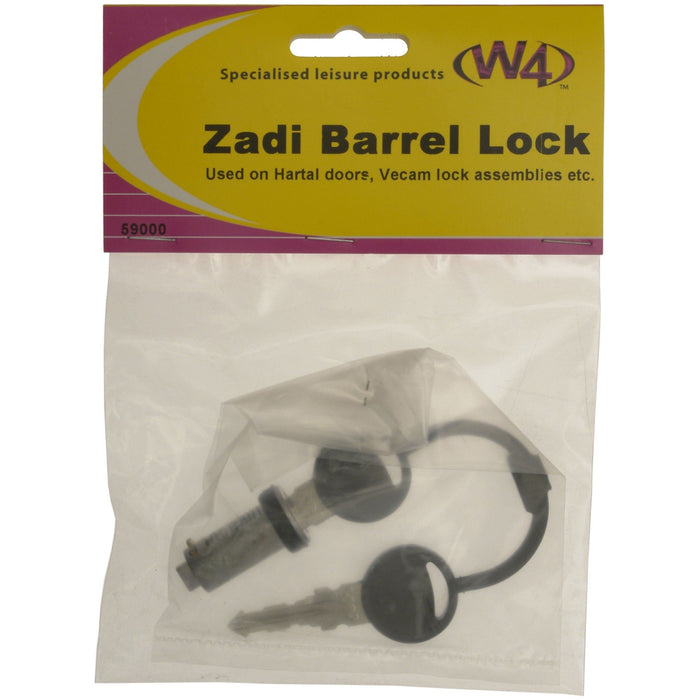 MDS1203 W4 ZADI barrel lock and keys 59000 W4  - Dynamic Drive