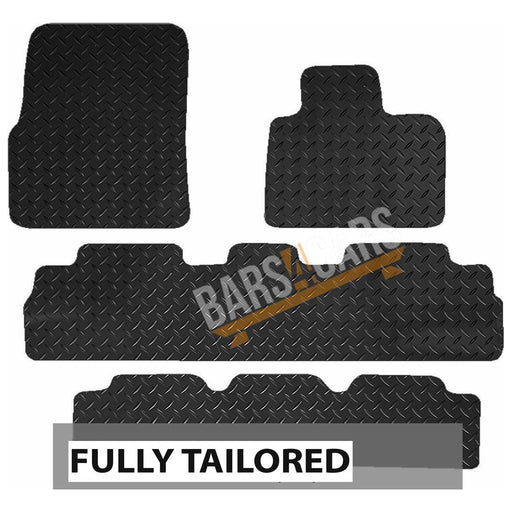 Tailored Rubber Mats for Renault Espace 03-07 4 Pce  2003 2004 2005 2006 2007 UKB4C  - Dynamic Drive