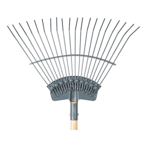 Silverline Carbon Steel Lawn Rake 1730mm Silverline  - Dynamic Drive