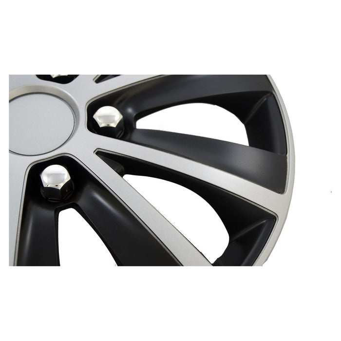 4 x Wheel Trims Hub Caps 14" Covers fits Ibiza Leon Toledo Alhambra Altea UKB4C  - Dynamic Drive