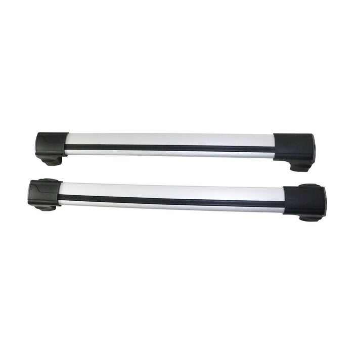 Aluminium Roof Bars Rack Silver fits Chevrolet City Express 2015- Omtec  - Dynamic Drive