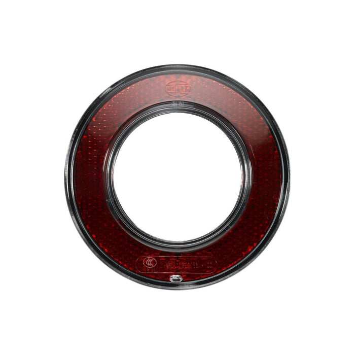 Hella Reflector Lens Colour: Red Ring Form Fitting/Screw Connection 8RA 008 405-001 Hella  - Dynamic Drive