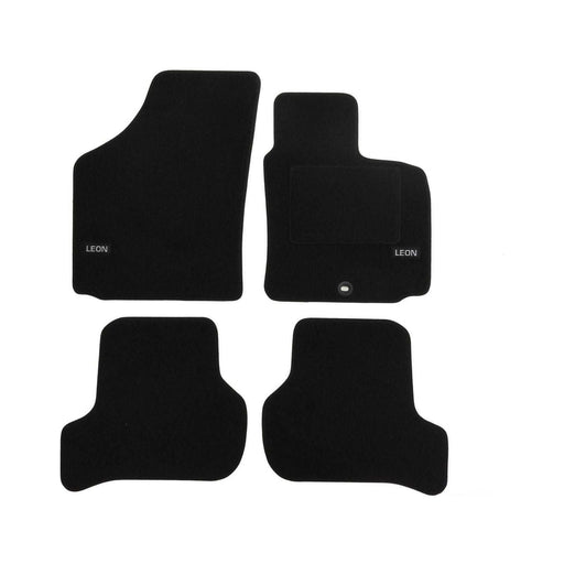 Tailored Logo Velour Carpet Floor Mats for Seat Leon 2005-2008 4PCS Town Parts  - Dynamic Drive