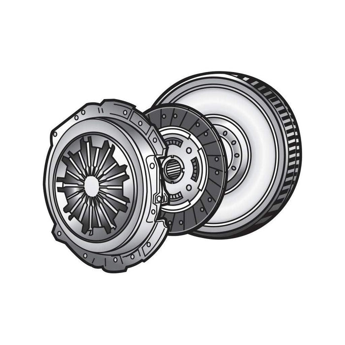 Valeo 4 Piece Conversion Clutch Kit 835013 Part fits Mercedes Sprinter 95 - On Valeo  - Dynamic Drive