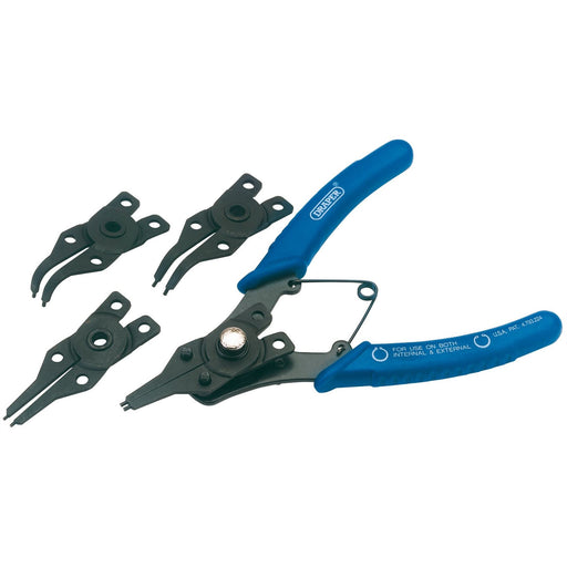 Draper Circlip Pliers Set, 165mm (5 Piece) 19735 Draper  - Dynamic Drive