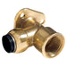 Sealey Wingback Elbow22mm x 3/4"BSP Brass (SharkBiteï) SBA22BWE Sealey  - Dynamic Drive