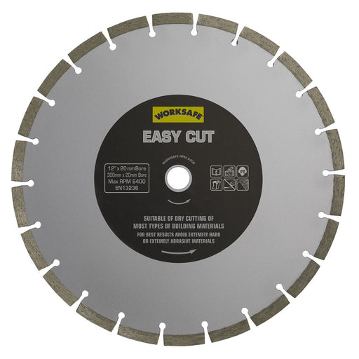 Sealey Silver Easy Cut Diamond Blade300 x 20mm WDEC300/20 Sealey  - Dynamic Drive