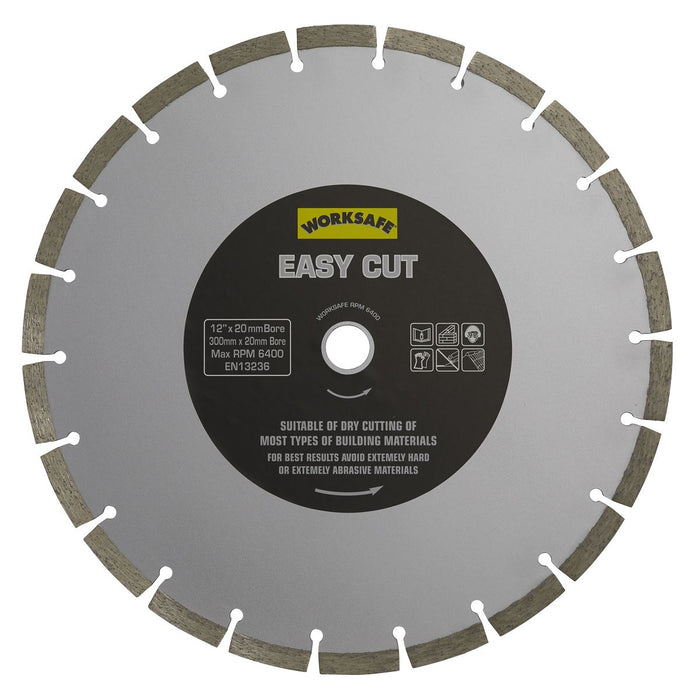 Sealey Silver Easy Cut Diamond Blade300 x 20mm WDEC300/20 Sealey  - Dynamic Drive