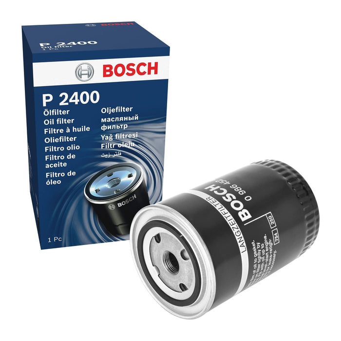 Genuine Bosch Car Oil Filter P2400 fits VW Passat TDi - 1.9 - 96-00 0986452400