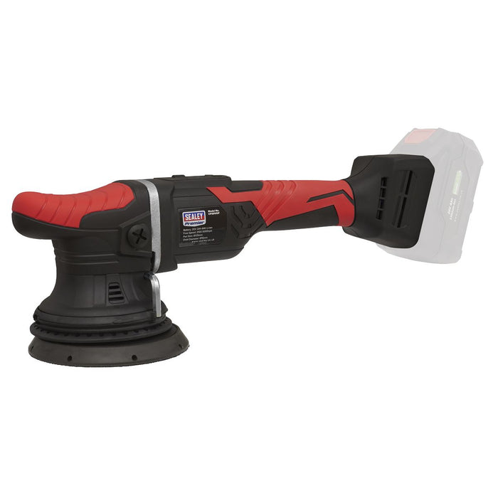 Sealey Cordless Orbital Polisher125mm 20V SV20 Series Lithium-ion Body Only