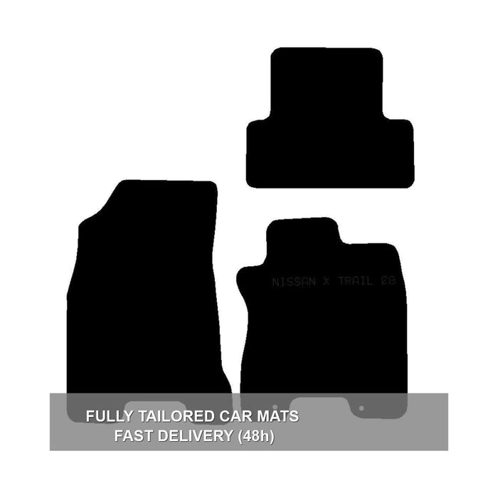 Tailored Car Mats fits Nissan X Trail 2007 2008 2009 2010 2011 2012 2013 2014 UKB4C  - Dynamic Drive