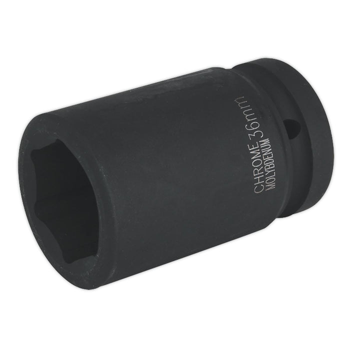 Sealey Impact Socket 36mm Deep 1"Sq Drive IS136D