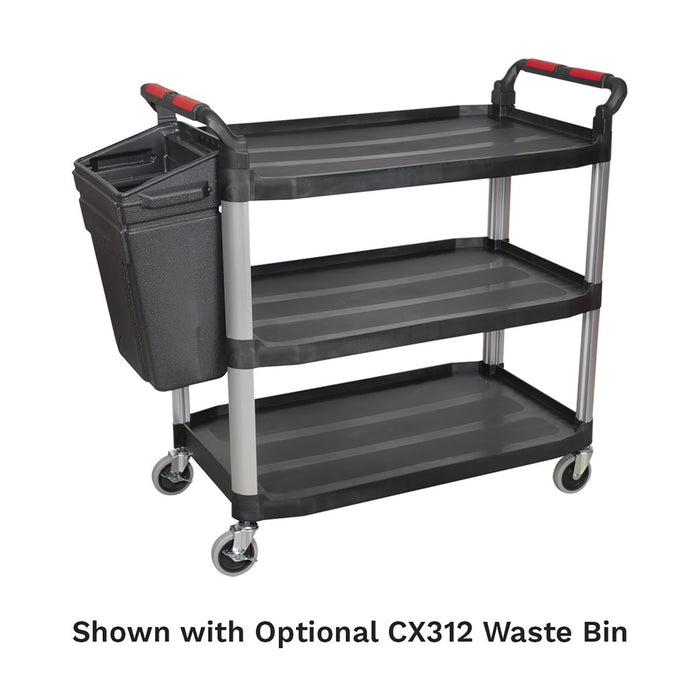 Sealey Workshop Trolley 3-Level Composite CX310 Sealey  - Dynamic Drive