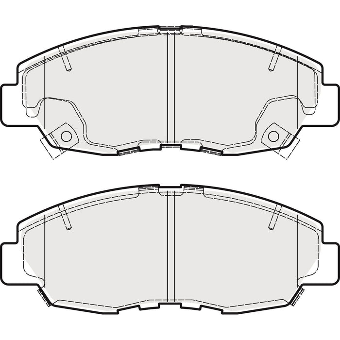 Apec Brake Pads Front Fits No Application Found