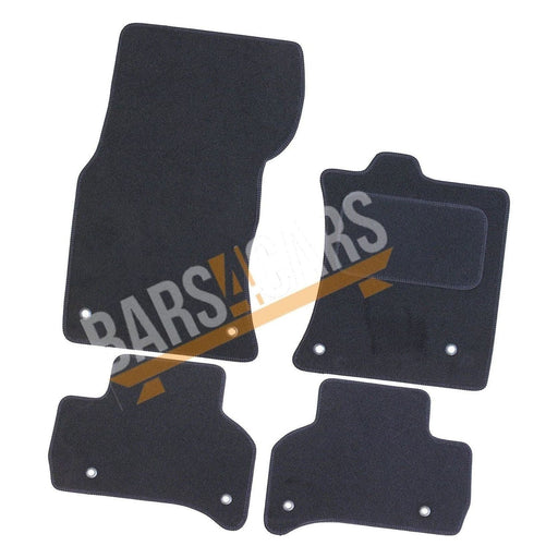 Fully Tailored Black Carpet Car Mats for Jaguar Xe 15> Set of 4 With 8 Clips UKB4C  - Dynamic Drive