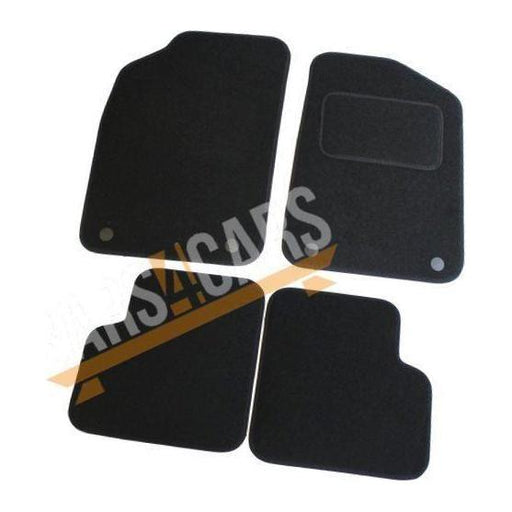 Fully Tailored Lime Green Trim Carpet Mats fits Fiat 500 Dec 12> Set of 4 With 4 Clips UKB4C  - Dynamic Drive