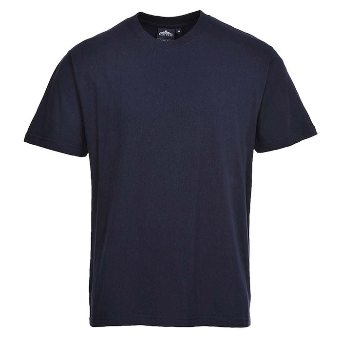 Portwest Turin Premium T-Shirt - Navy - X Large Portwest  - Dynamic Drive