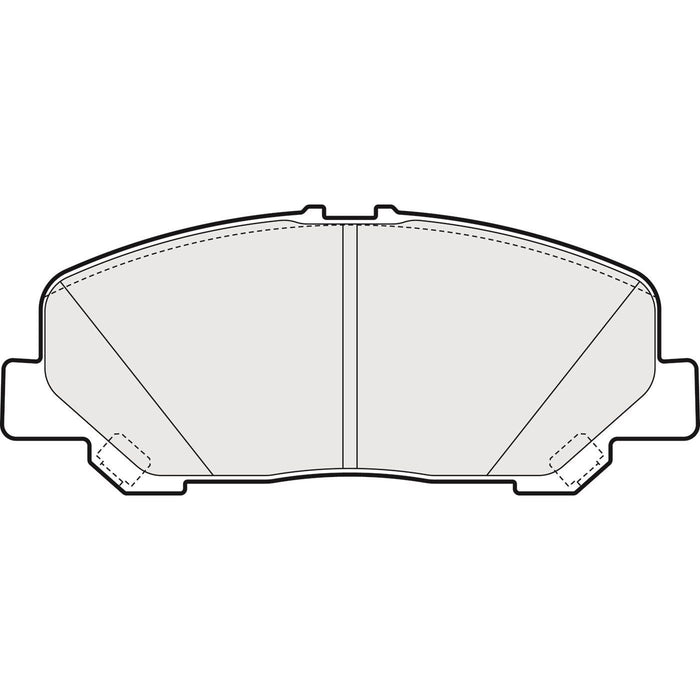 Apec Brake Pads Front Fits Toyota Alphard Previa