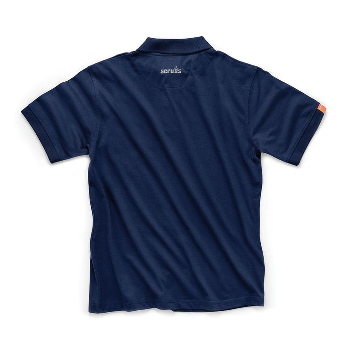 Scruffs Eco Worker Polo Navy L T55468 Scruffs  - Dynamic Drive