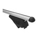 Locking Universal Aluminium Car Roof Bars Cross Rack 1.35M For Flush & Raised Rails 75kg Maypole  - Dynamic Drive