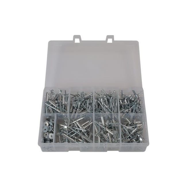 Connect Assorted Popular Rivets 475pc 31843 Tool Connection  - Dynamic Drive