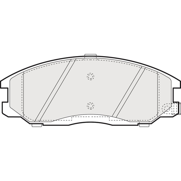 Apec Brake Pads Front Fits Hyundai Trajet Xg Ssangyong Actyon Korando Musso Rexto