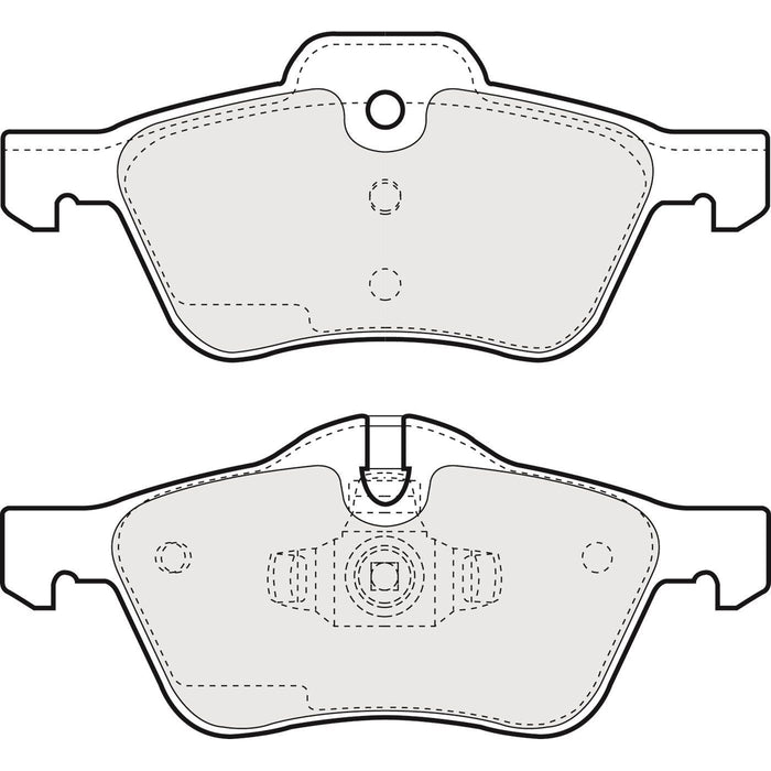 Apec Brake Pads Front Fits Mini