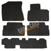 Tailored Yellow Trim Mats fits Kia Sorento 7 Seat Version 3 Clips 2012 - 2015 UKB4C  - Dynamic Drive