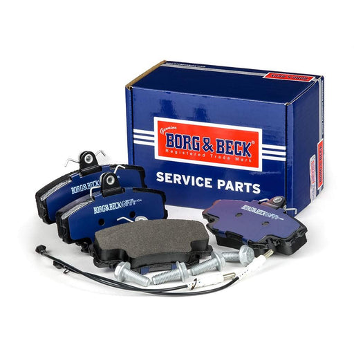 Genuine Borg & Beck Brake Pads fits Renault Clio 91Megane 99 BBP1386 Borg & Beck  - Dynamic Drive