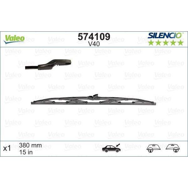 x5 Valeo Single Wiper Blades 574109 Automotive Part Valeo  - Dynamic Drive