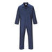 Portwest Polycotton Zip Coverall - Navy - X Large (Regular) Portwest  - Dynamic Drive