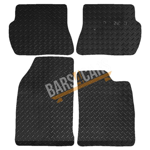 Tailored Rubber Mats for Ford Fiesta Mk6 2002 2003 2004 2005 2006 2007 2008 UKB4C  - Dynamic Drive