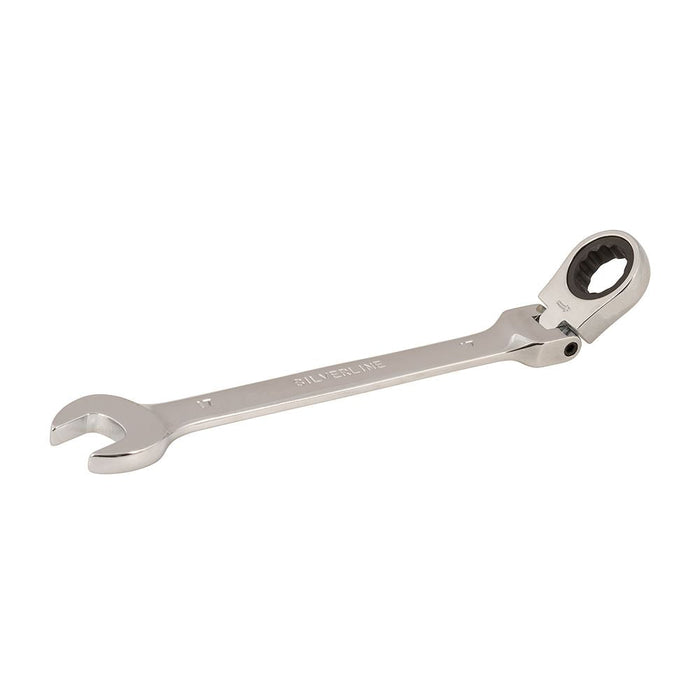 Silverline Flexible Head Ratchet Spanner 17mm