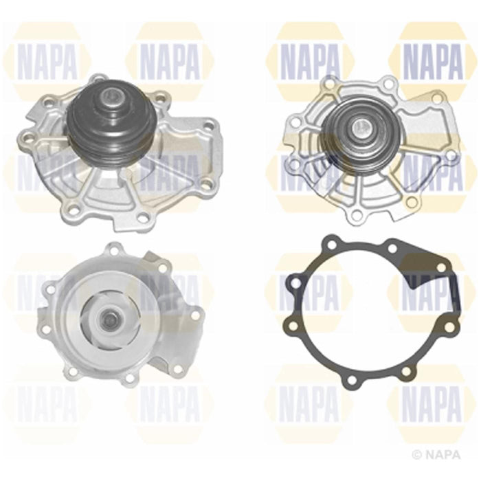 Genuine NAPA Water Pump for Ford 2S7E8501BA