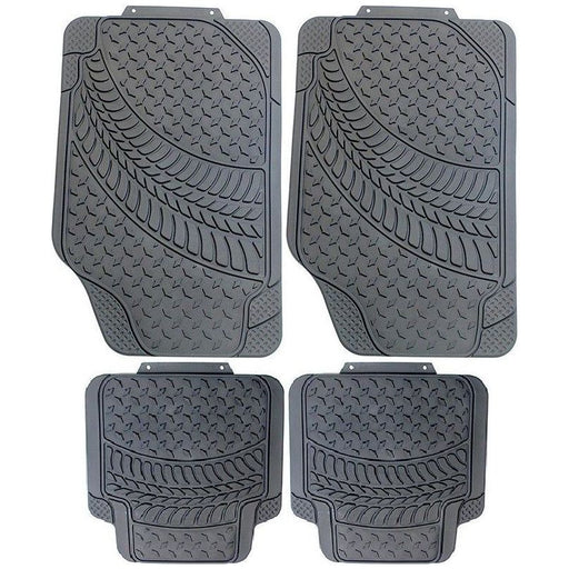 Heavy Duty Rubber Tyre Tred Car Floor Mats fits Vauxhall Vectra Zafira Tigra UKB4C  - Dynamic Drive