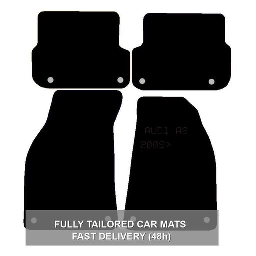 Tailored Car Mats for Audi A6 09-11 + Clips 2009 2010 2011 UKB4C  - Dynamic Drive