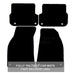 Fully Tailored Black Carpet Car Mats for Audi A6 09-11 Set of 4 With 8 Clips UKB4C  - Dynamic Drive