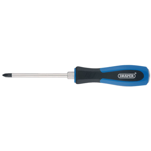 Draper Pound Thru' Cross Slot Screwdriver, No.2 x 100m 40780 Draper  - Dynamic Drive