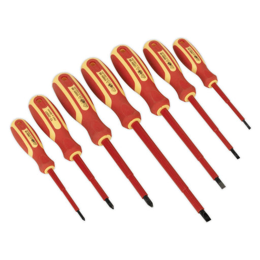 Sealey Screwdriver Set 7pc Electrician's VDE Approved S0756 Sealey  - Dynamic Drive