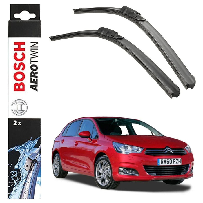 Bosch Aerotwin Front Wiper Blades Set Citroen C4 II 09.10> A120S