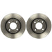 Genuine TRW Brake Disc (Pair) DF1517 TRW  - Dynamic Drive