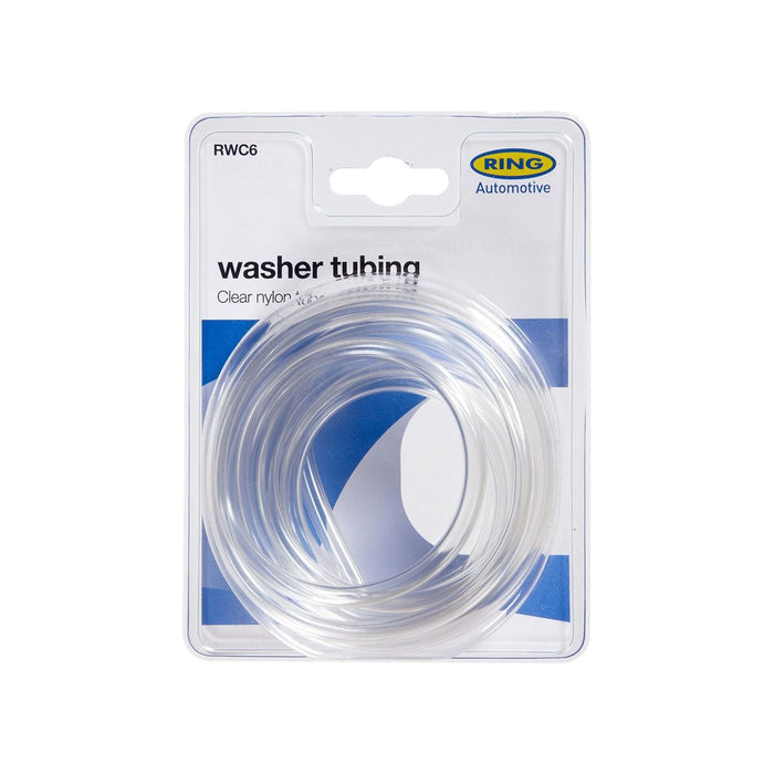 Ring Automotive RWC6 2.4M Length X 4.7mm Diameter Clear Nylon Tube