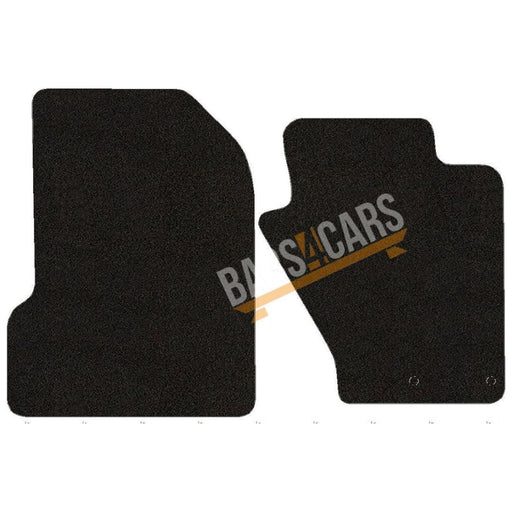 Fully Tailored Black Carpet Car Mats for Honda S00 99> Set of 2 With 2 Clips UKB4C  - Dynamic Drive