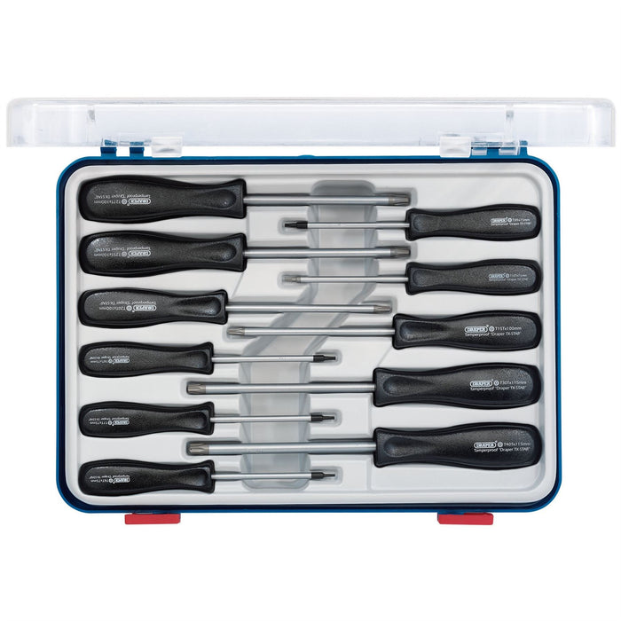 Draper TX-STAR Mechanic's Security Screwdriver Set (11 Piece) 53515 Draper  - Dynamic Drive