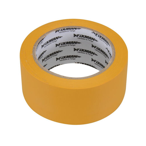 Fixman Builders Tape 50mm x 33m Yellow Fixman  - Dynamic Drive