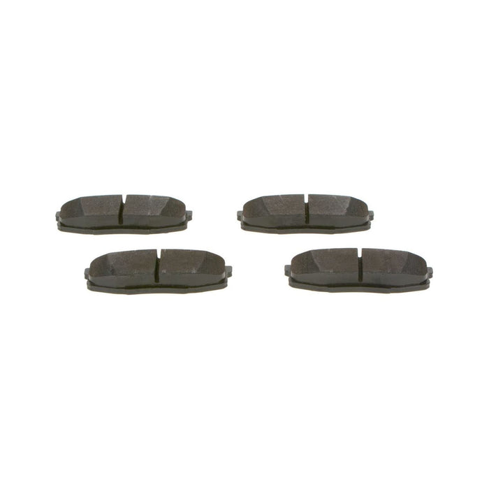 Bosch Brake Pad Set Bp1288 fits Toyota Land Cruiser V8 D4d - 4.5 - 12- 098649438