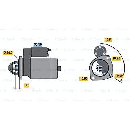 Bosch Starter Motor (Hgv) 0001231017